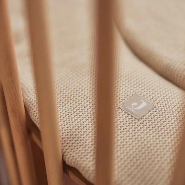 Covoraş pentru joc Jollein Basic Knit (017-537-65360) 0+/ Rotund/ Nougat photo 3