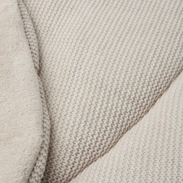 Covoraş pentru joc Jollein Basic Knit (017-537-65360) 0+/ Rotund/ Nougat photo 6