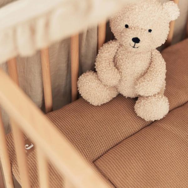 Covoraş pentru joc Jollein Basic Knit (017-513-66072) 0+/ Dreptunghiular/ Biscuit photo 2