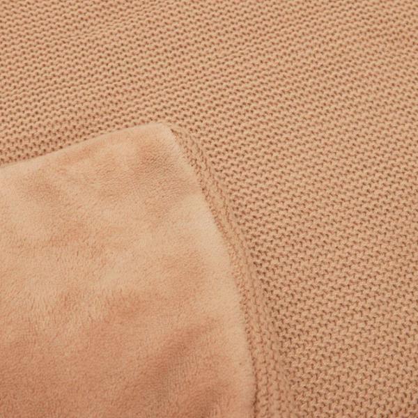 Covoraş pentru joc Jollein Basic Knit (017-513-66072) 0+/ Dreptunghiular/ Biscuit photo 5