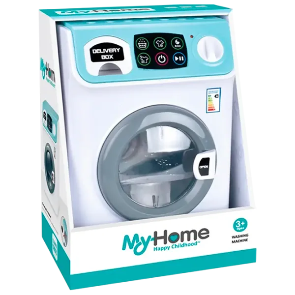 Интерактивная игрушка ChiToys My Home Washing Machine 28704 3+ / Аквамарин Белый photo 1