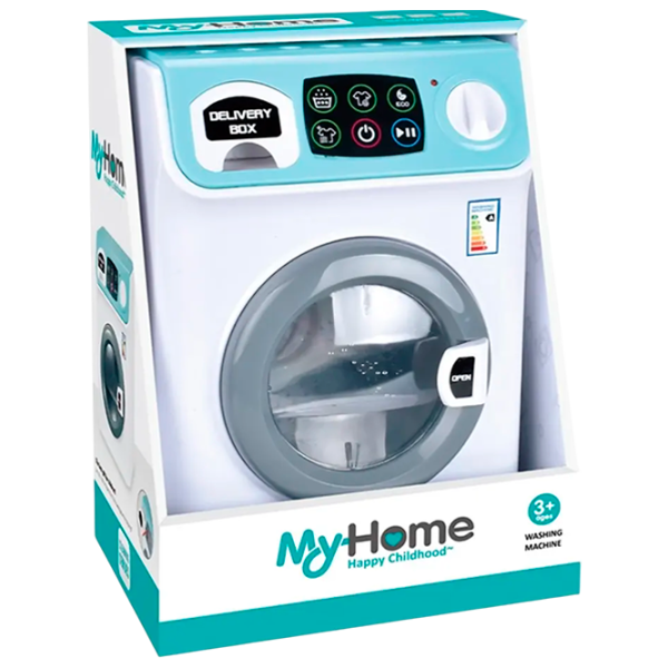Интерактивная игрушка ChiToys My Home Washing Machine 28704 3+ / Аквамарин Белый photo 1