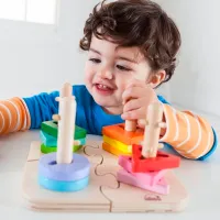 Развивающий набор Hape E0411 1.5+ / Разноцветный Бежевый photo 4