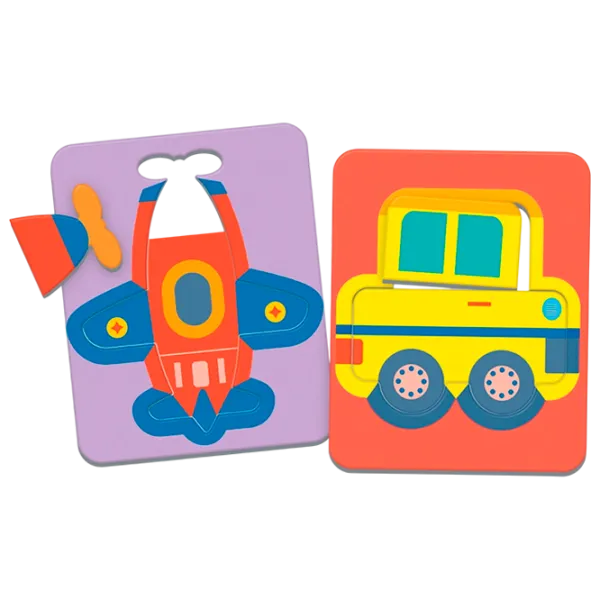 Развивающий набор Clementoni Транспорт 16718 2+ / Разноцветный Разноцветный photo 1