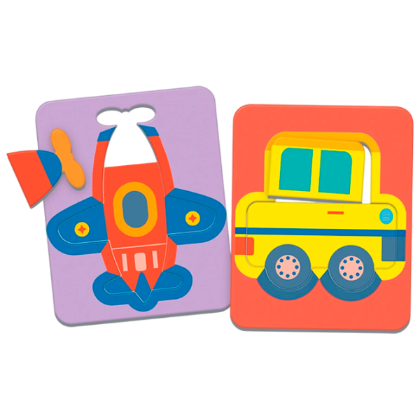 Развивающий набор Clementoni Транспорт 16718 2+ / Разноцветный Разноцветный photo 1