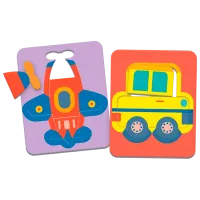 Развивающий набор Clementoni Транспорт 16718 2+ / Разноцветный Разноцветный