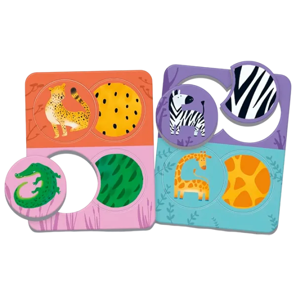Развивающий набор Clementoni Дикие животные 16719 2+ / Разноцветный Разноцветный photo 1
