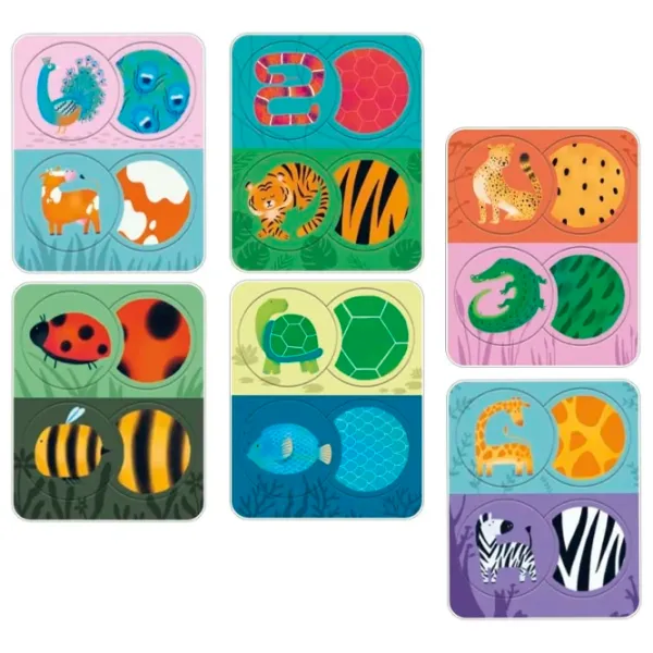 Развивающий набор Clementoni Дикие животные 16719 2+ / Разноцветный Разноцветный photo 2