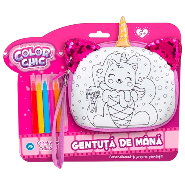 Креативный набор Color Chic INT6011  5+ / White Розовый photo 1