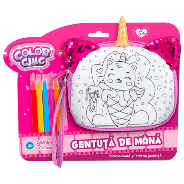 Креативный набор Color Chic INT6011  5+ / White Розовый photo 1