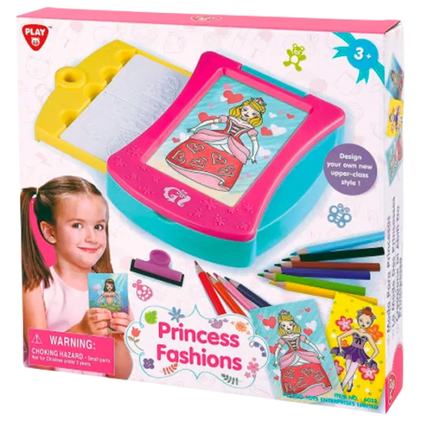 Креативный набор PlayGo Принцессы 6032 3+ / Разноцветный Розовый photo 1