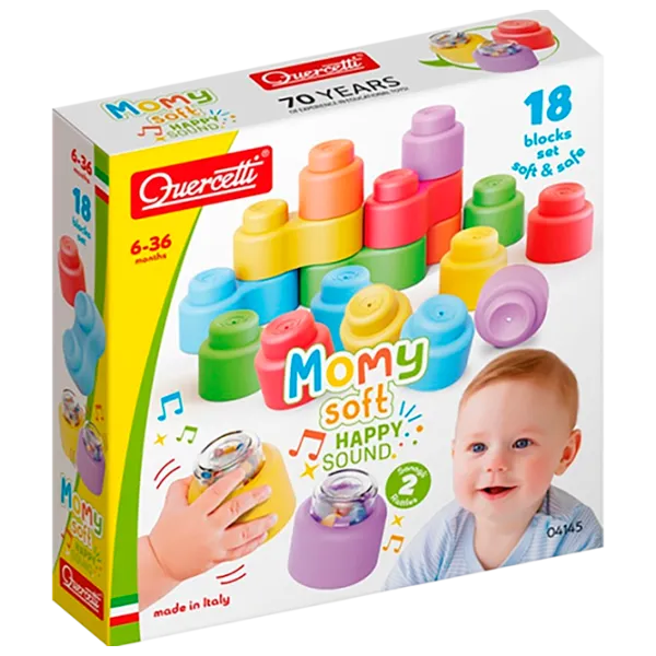 Конструктор Quercetti Happy Sound Классический/ Разноцветный photo 1