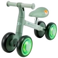 Беговел KinderKraft CUTIE FLASH 5.9"  Металл / Зеленый Черный