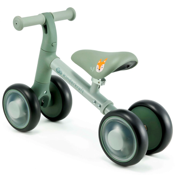 Беговел KinderKraft CUTIE FLASH 5.9"  Металл / Зеленый Черный photo 2