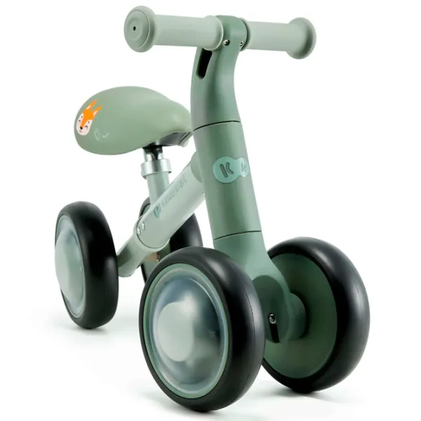 Беговел KinderKraft CUTIE FLASH 5.9"  Металл / Зеленый Черный photo 3