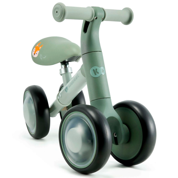 Беговел KinderKraft CUTIE FLASH 5.9"  Металл / Зеленый Черный photo 3