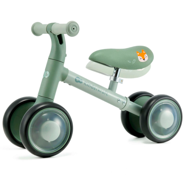 Беговел KinderKraft CUTIE FLASH 5.9"  Металл / Зеленый Черный photo 6