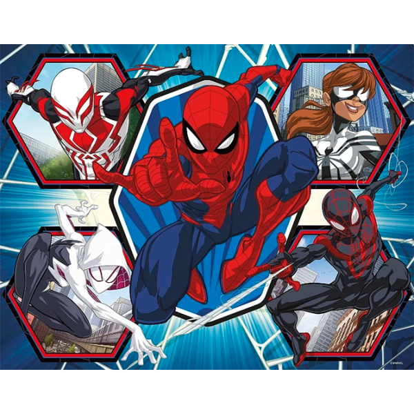 Креативный набор Clementoni Marvel Spider-Man 22706 3+ / Разноцветный Синий photo 4