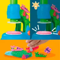 Интерактивная игрушка Play-Doh Wonder Glow Microscope G0494 3+ / Разноцветный Синий photo 6
