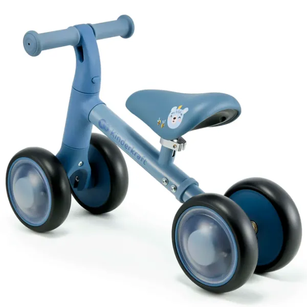 Беговел KinderKraft CUTIE FLASH 5.9"  Металл / Синий Черный photo 5