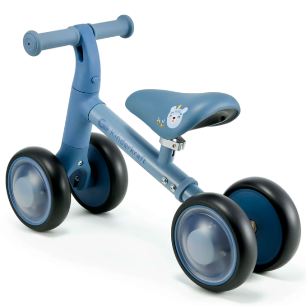 Беговел KinderKraft CUTIE FLASH 5.9"  Металл / Синий Черный photo 5