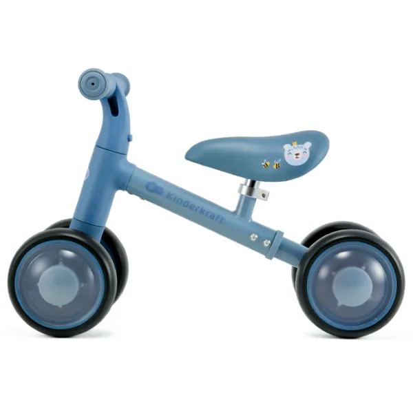 Беговел KinderKraft CUTIE FLASH 5.9"  Металл / Синий Черный photo 7