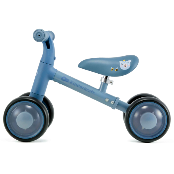 Беговел KinderKraft CUTIE FLASH 5.9"  Металл / Синий Черный photo 7