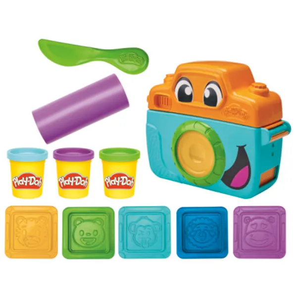 Фотоаппарат Play-Doh Hasbro Starter Set G0502 2+ / Разноцветный Синий photo 2