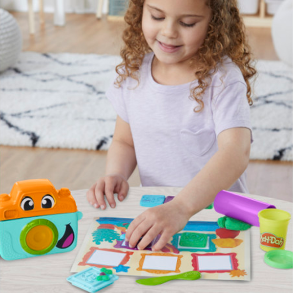 Фотоаппарат Play-Doh Hasbro Starter Set G0502 2+ / Разноцветный Синий photo 4