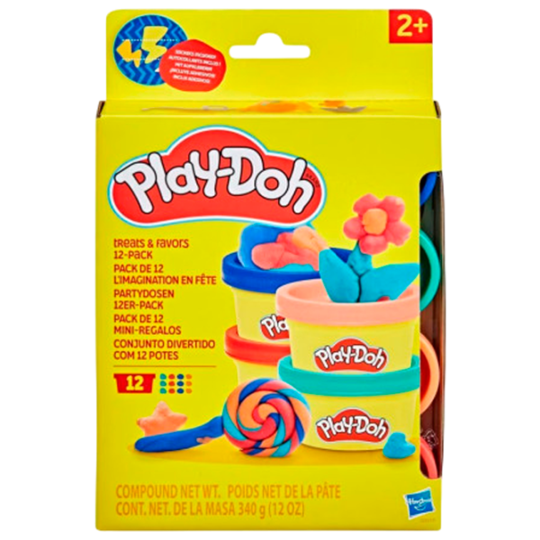 Креативный набор Play-Doh Hasbro Treats and Favors G0519 2+ / Разноцветный Желтый photo 1