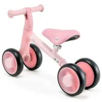 Bicicletă fără pedale KinderKraft CUTIE FLASH 5.9" Metal / Pink Black photo 3