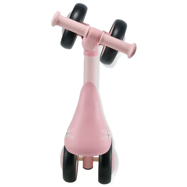 Беговел KinderKraft CUTIE FLASH 5.9"  Металл / Розовый Черный photo 6