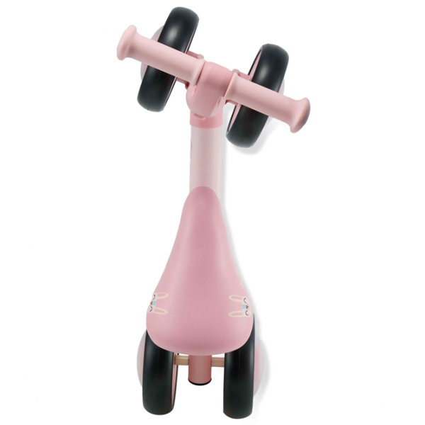 Беговел KinderKraft CUTIE FLASH 5.9"  Металл / Розовый Черный photo 6