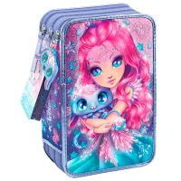 Пенал Nebulous Stars Cristalia and Agatha Textil / Пурпурный