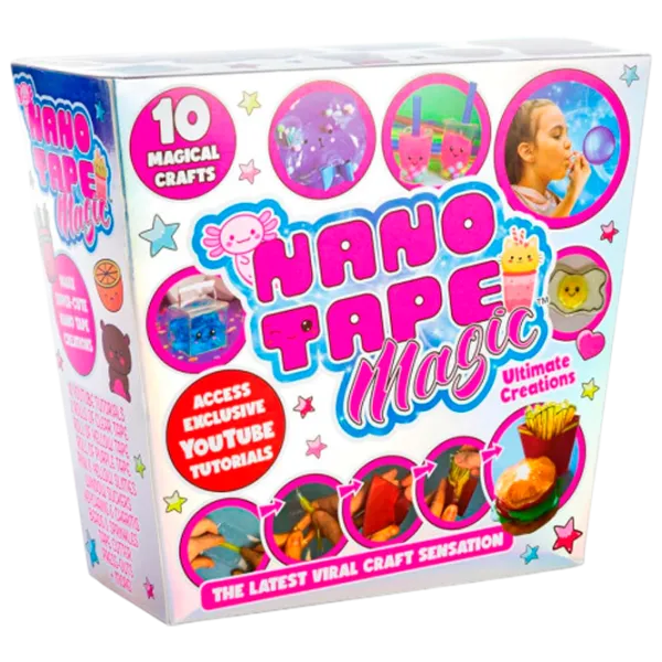 Креативный набор Nano Tape Magic Deluxe - Ultimate Creations 96208 6+ / Разноцветный Розовый photo 1