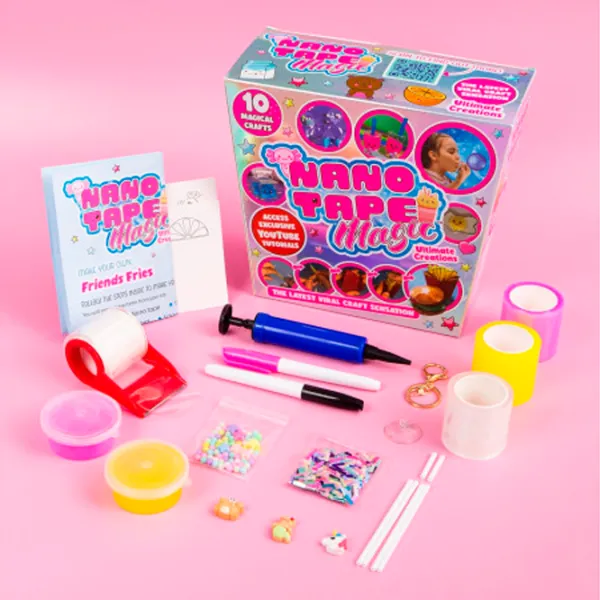 Креативный набор Nano Tape Magic Deluxe - Ultimate Creations 96208 6+ / Разноцветный Розовый photo 2