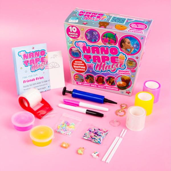 Креативный набор Nano Tape Magic Deluxe - Ultimate Creations 96208 6+ / Разноцветный Розовый photo 2