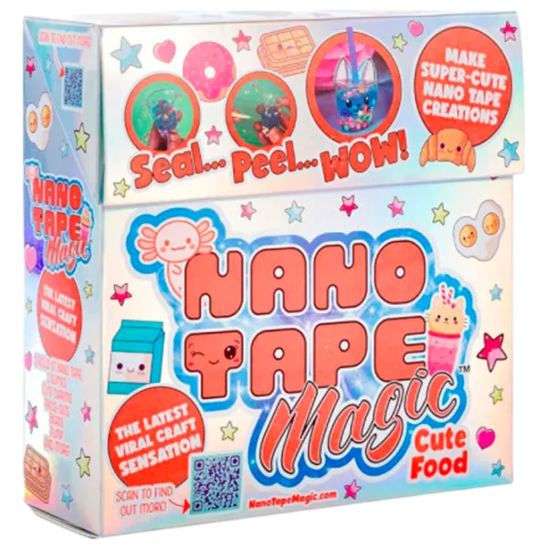 Креативный набор Nano Tape Magic Classic - Cute Food 98615 6+ / Разноцветный Оранжевый photo 1