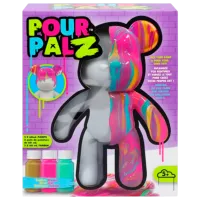 Креативный набор Pour Palz Paint Bear Golden Dream GSG08661 5+ / Разноцветный Белый