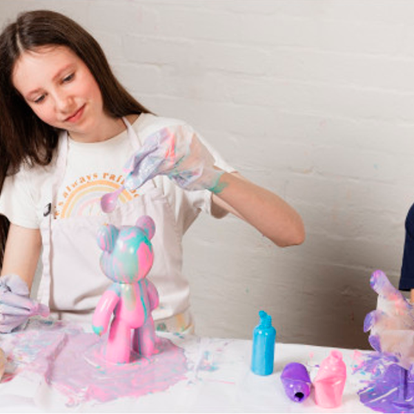 Креативный набор Pour Palz Paint Bear Golden Dream GSG08661 5+ / Разноцветный Белый photo 5