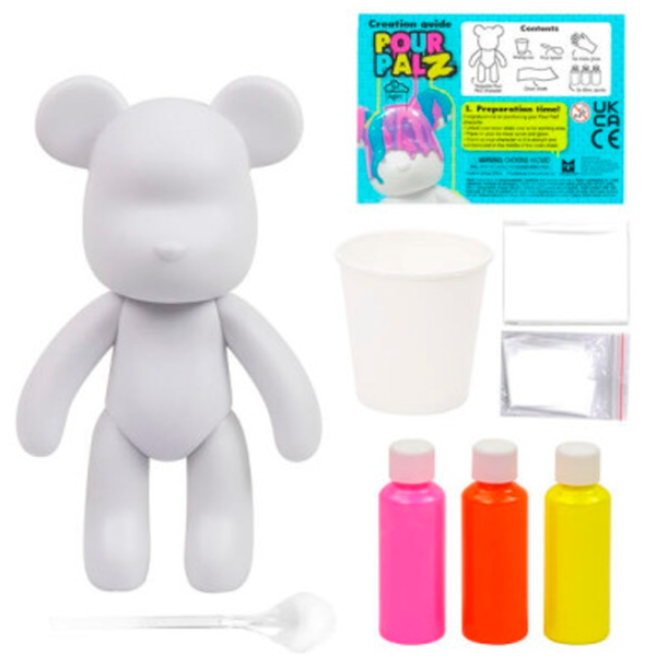 Креативный набор Pour Palz Paint Bear Mango Magic GSG08663 5+ / Разноцветный Фиолетовый photo 2