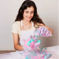 Креативный набор Pour Palz Paint Bear Mango Magic GSG08663 5+ / Разноцветный Фиолетовый photo 5