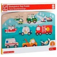 Развивающий набор Hape Автомобили скорой помощи E1406 1+ / Разноцветный Зеленый