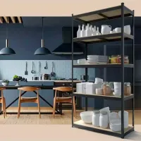 Etajeră Nex Home Budget Anthracite / MDF photo 3