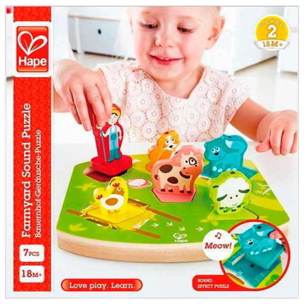 Развивающий набор Hape Ферма с музыкой E1614 18+ месяцев / Разноцветный Зеленый photo 1