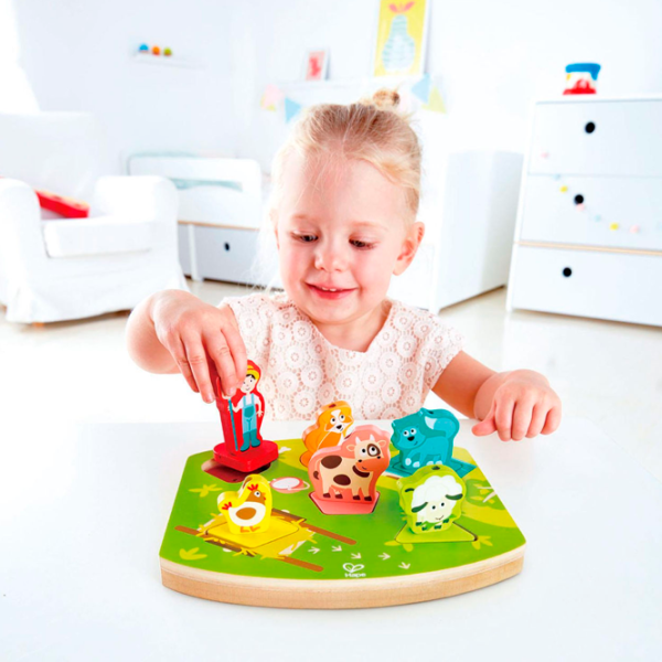 Развивающий набор Hape Ферма с музыкой E1614 18+ месяцев / Разноцветный Зеленый photo 4