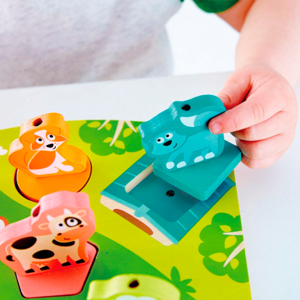 Развивающий набор Hape Ферма с музыкой E1614 18+ месяцев / Разноцветный Зеленый photo 5