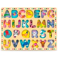 Развивающий набор Kids Hits Wooden ABC KH20/025 3+ / Разноцветный Бежевый photo 3