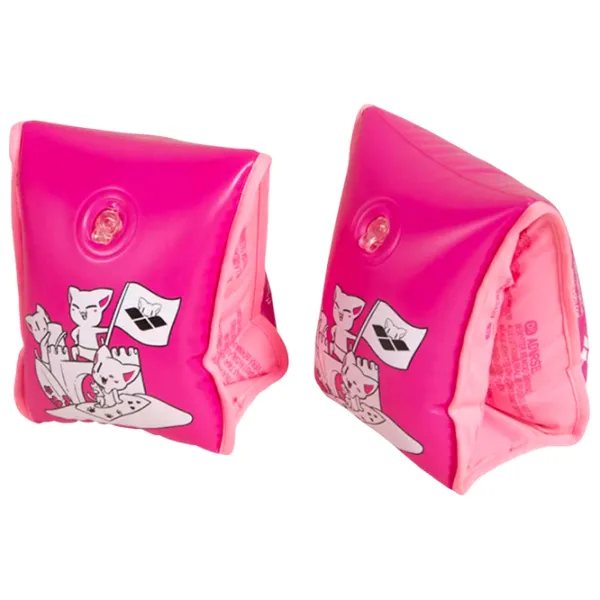 Нарукавники Arena 95244-910-3/6 Винил / Розовый  photo 1 Нарукавники Arena 95244-910-3/6 Винил / Розовый  photo 1