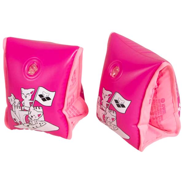 Нарукавники Arena 95244-910-3/6 Винил / Розовый  photo 1 Нарукавники Arena 95244-910-3/6 Винил / Розовый  photo 1